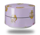 Skin Decal Wrap for Google WiFi Original Anchors Away Lavender (GOOGLE WIFI NOT INCLUDED)