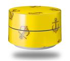 Skin Decal Wrap for Google WiFi Original Anchors Away Yellow (GOOGLE WIFI NOT INCLUDED)
