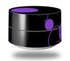 Skin Decal Wrap for Google WiFi Original Lots of Dots Purple on Black (GOOGLE WIFI NOT INCLUDED)