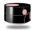 Skin Decal Wrap for Google WiFi Original Lots of Dots Pink on Black (GOOGLE WIFI NOT INCLUDED)