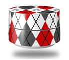 Skin Decal Wrap for Google WiFi Original Argyle Red and Gray (GOOGLE WIFI NOT INCLUDED)