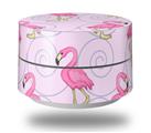 Skin Decal Wrap for Google WiFi Original Flamingos on Pink (GOOGLE WIFI NOT INCLUDED)