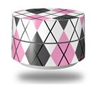 Skin Decal Wrap for Google WiFi Original Argyle Pink and Gray (GOOGLE WIFI NOT INCLUDED)