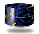 Skin Decal Wrap for Google WiFi Original Twisted Garden Blue and Yellow (GOOGLE WIFI NOT INCLUDED)
