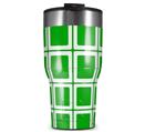 WraptorSkinz Skin Wrap compatible with 2017 and newer RTIC Tumblers 30oz Squared Green (TUMBLER NOT INCLUDED)
