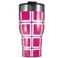 WraptorSkinz Skin Wrap compatible with 2017 and newer RTIC Tumblers 30oz Squared Fushia Hot Pink (TUMBLER NOT INCLUDED)