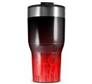 WraptorSkinz Skin Wrap compatible with 2017 and newer RTIC Tumblers 30oz Fire Red (TUMBLER NOT INCLUDED)