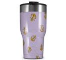 WraptorSkinz Skin Wrap compatible with 2017 and newer RTIC Tumblers 30oz Anchors Away Lavender (TUMBLER NOT INCLUDED)