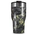 WraptorSkinz Skin Wrap compatible with 2017 and newer RTIC Tumblers 30oz Marble Granite 03 Black (TUMBLER NOT INCLUDED)