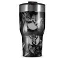 WraptorSkinz Skin Wrap compatible with 2017 and newer RTIC Tumblers 30oz Skulls Confetti White (TUMBLER NOT INCLUDED)