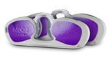 Decal Style Vinyl Skin Wrap 2 Pack for Nooz Glasses Rectangle Case Raining Purple  (NOOZ NOT INCLUDED)