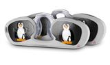 Decal Style Vinyl Skin Wrap 2 Pack for Nooz Glasses Rectangle Case Penguins on Black  (NOOZ NOT INCLUDED)