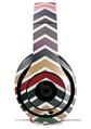 WraptorSkinz Skin Decal Wrap compatible with Beats Studio 2 and 3 Wired and Wireless Headphones Zig Zag Colors 02 Skin Only HEADPHONES NOT INCLUDED