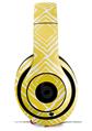 WraptorSkinz Skin Decal Wrap compatible with Beats Studio 2 and 3 Wired and Wireless Headphones Wavey Yellow Skin Only HEADPHONES NOT INCLUDED