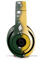 WraptorSkinz Skin Decal Wrap compatible with Beats Studio 2 and 3 Wired and Wireless Headphones Ripped Colors Green Yellow Skin Only HEADPHONES NOT INCLUDED