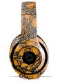 WraptorSkinz Skin Decal Wrap compatible with Beats Studio 2 and 3 Wired and Wireless Headphones Scattered Skulls Orange Skin Only HEADPHONES NOT INCLUDED