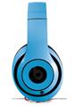 WraptorSkinz Skin Decal Wrap compatible with Beats Studio 2 and 3 Wired and Wireless Headphones Solids Collection Blue Neon Skin Only HEADPHONES NOT INCLUDED