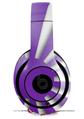 WraptorSkinz Skin Decal Wrap compatible with Beats Studio 2 and 3 Wired and Wireless Headphones Rising Sun Japanese Flag Purple Skin Only HEADPHONES NOT INCLUDED