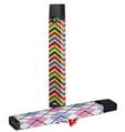 Skin Decal Wrap 2 Pack for Juul Vapes Zig Zag Colors 01 JUUL NOT INCLUDED