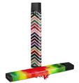 Skin Decal Wrap 2 Pack for Juul Vapes Zig Zag Colors 02 JUUL NOT INCLUDED