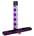 Skin Decal Wrap 2 Pack for Juul Vapes Boxed Purple JUUL NOT INCLUDED