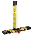 Skin Decal Wrap 2 Pack for Juul Vapes Boxed Yellow JUUL NOT INCLUDED