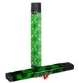Skin Decal Wrap 2 Pack for Juul Vapes Wavey Green JUUL NOT INCLUDED