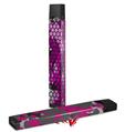 Skin Decal Wrap 2 Pack for Juul Vapes HEX Mesh Camo 01 Pink JUUL NOT INCLUDED