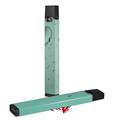 Skin Decal Wrap 2 Pack for Juul Vapes Raining Seafoam Green JUUL NOT INCLUDED