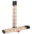 Skin Decal Wrap 2 Pack for Juul Vapes Houndstooth Peach JUUL NOT INCLUDED