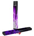 Skin Decal Wrap 2 Pack for Juul Vapes Lightning Purple JUUL NOT INCLUDED