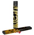 Skin Decal Wrap 2 Pack for Juul Vapes Alecias Swirl 02 Yellow JUUL NOT INCLUDED
