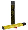 Skin Decal Wrap 2 Pack for Juul Vapes Abstract 01 Yellow JUUL NOT INCLUDED