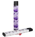 Skin Decal Wrap 2 Pack for Juul Vapes Petals Purple JUUL NOT INCLUDED