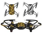 Skin Decal Wrap 2 Pack for DJI Ryze Tello Drone Leopard Skin DRONE NOT INCLUDED