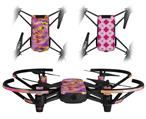 Skin Decal Wrap 2 Pack for DJI Ryze Tello Drone Tie Dye Pastel DRONE NOT INCLUDED