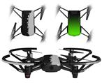 Skin Decal Wrap 2 Pack for DJI Ryze Tello Drone Ripped Colors Black Gray DRONE NOT INCLUDED