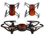 Skin Decal Wrap 2 Pack for DJI Ryze Tello Drone Fractal Fur Tiger DRONE NOT INCLUDED