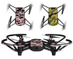 Skin Decal Wrap 2 Pack for DJI Ryze Tello Drone WraptorCamo Digital Camo Pink DRONE NOT INCLUDED