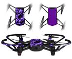 Skin Decal Wrap 2 Pack for DJI Ryze Tello Drone Electrify Purple DRONE NOT INCLUDED