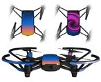 Skin Decal Wrap 2 Pack for DJI Ryze Tello Drone Smooth Fades Sunset DRONE NOT INCLUDED