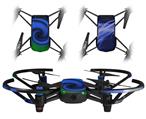Skin Decal Wrap 2 Pack for DJI Ryze Tello Drone Alecias Swirl 01 Blue DRONE NOT INCLUDED
