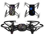 Skin Decal Wrap 2 Pack for DJI Ryze Tello Drone Neon Swoosh on Black DRONE NOT INCLUDED
