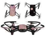 Skin Decal Wrap 2 Pack for DJI Ryze Tello Drone Neon Swoosh on Pink DRONE NOT INCLUDED