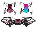 Skin Decal Wrap 2 Pack for DJI Ryze Tello Drone Alecias Swirl 02 Hot Pink DRONE NOT INCLUDED