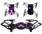 Skin Decal Wrap 2 Pack for DJI Ryze Tello Drone Radioactive Purple DRONE NOT INCLUDED