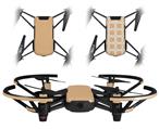 Skin Decal Wrap 2 Pack for DJI Ryze Tello Drone Solids Collection Peach DRONE NOT INCLUDED