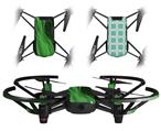 Skin Decal Wrap 2 Pack for DJI Ryze Tello Drone Mystic Vortex Green DRONE NOT INCLUDED