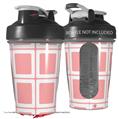Decal Style Skin Wrap works with Blender Bottle 20oz Squared Pink (BOTTLE NOT INCLUDED)