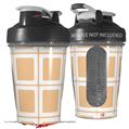 Decal Style Skin Wrap works with Blender Bottle 20oz Squared Peach (BOTTLE NOT INCLUDED)